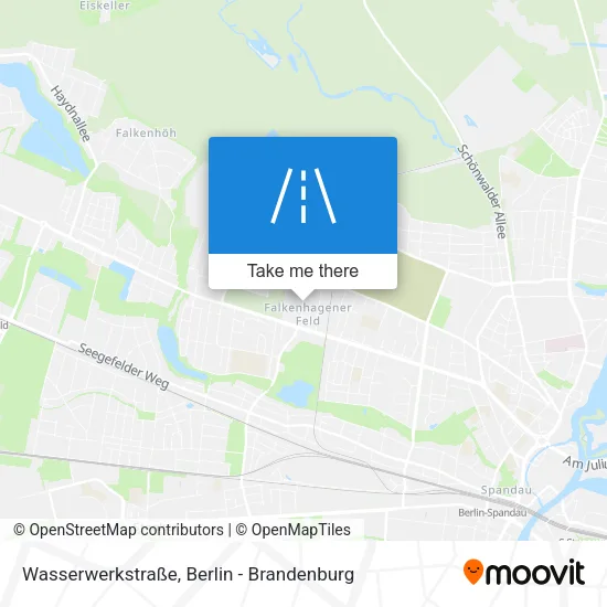 Карта Wasserwerkstraße
