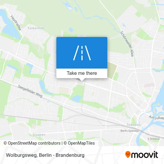 Карта Wolburgsweg