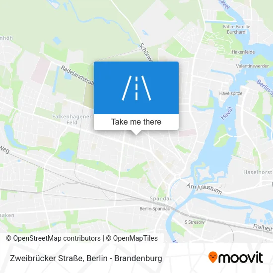 Карта Zweibrücker Straße
