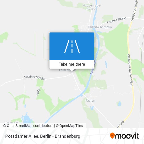 Карта Potsdamer Allee