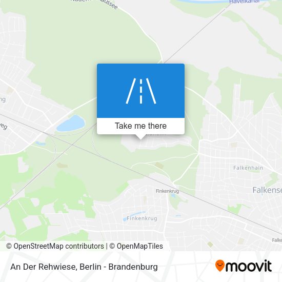 An Der Rehwiese map