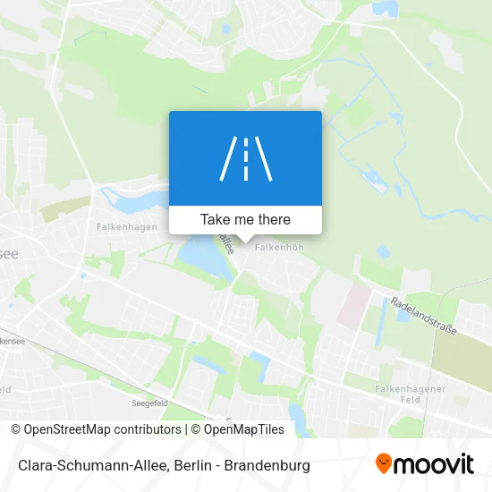 Карта Clara-Schumann-Allee
