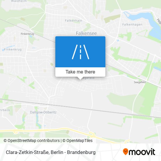 Карта Clara-Zetkin-Straße