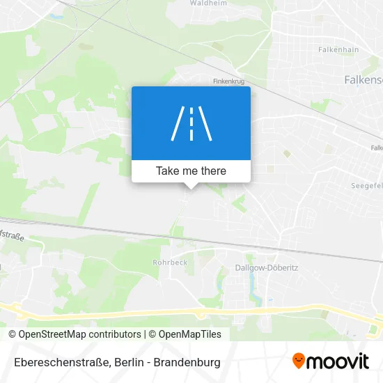 Карта Ebereschenstraße
