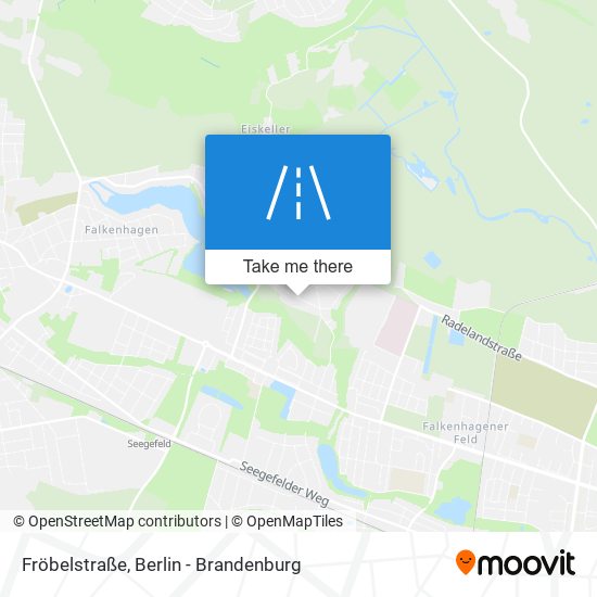Карта Fröbelstraße