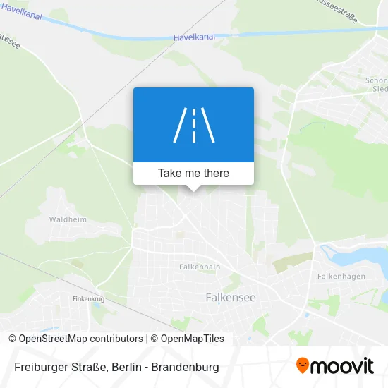 Freiburger Straße map