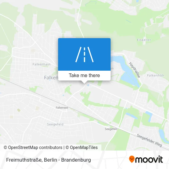 Карта Freimuthstraße