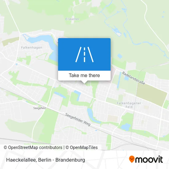 Haeckelallee map