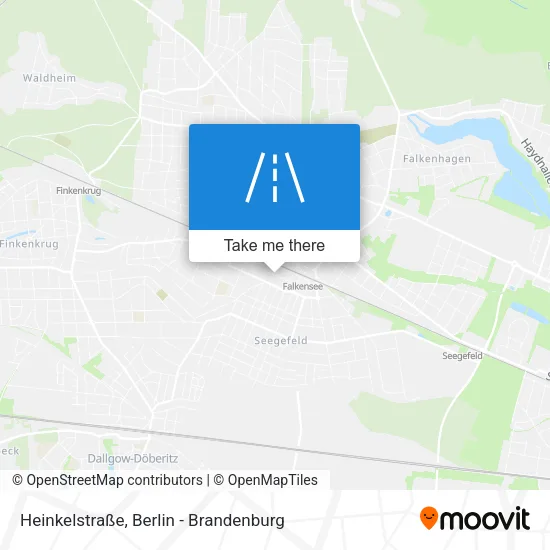 Карта Heinkelstraße
