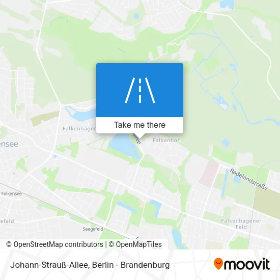 Карта Johann-Strauß-Allee