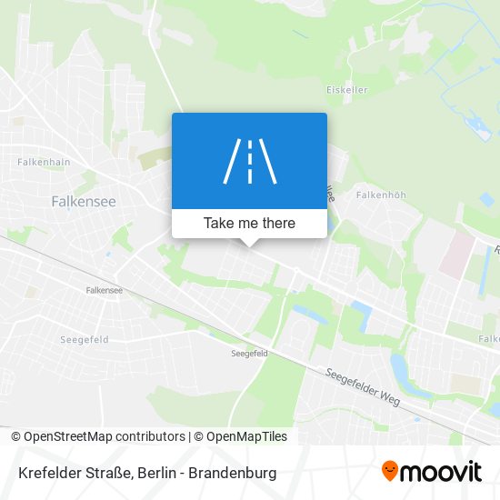 Krefelder Straße map