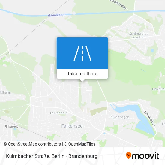 Карта Kulmbacher Straße