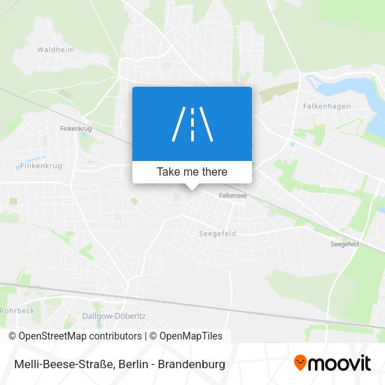 Melli-Beese-Straße map