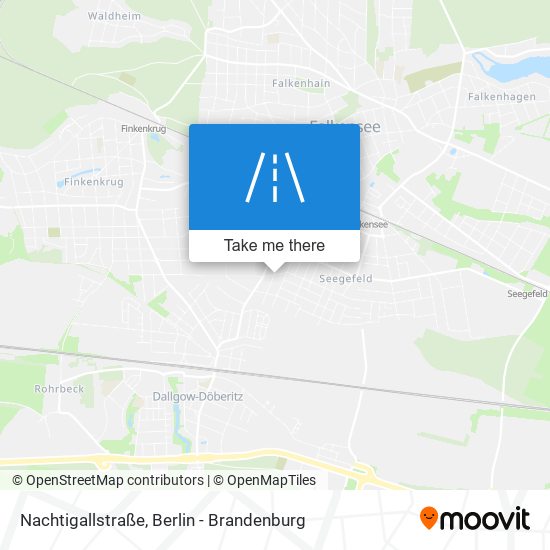 Nachtigallstraße map