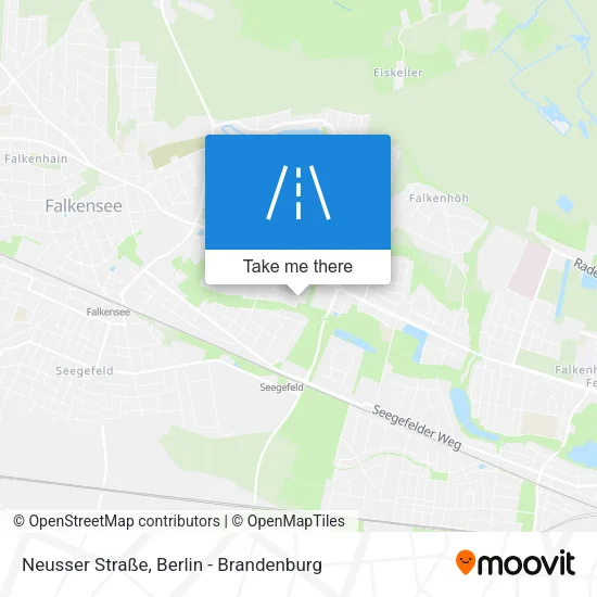 Карта Neusser Straße