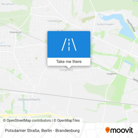 Карта Potsdamer Straße