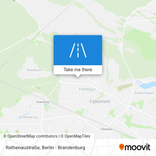Карта Rathenaustraße