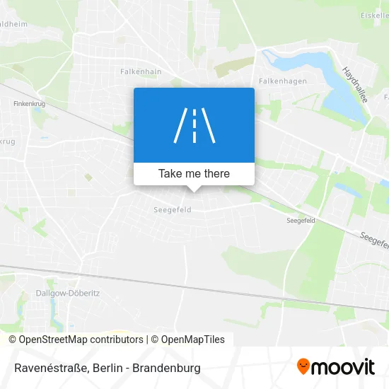 Карта Ravenéstraße