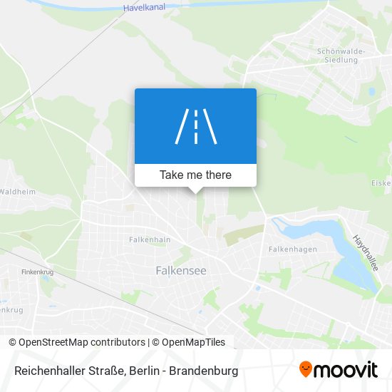 Reichenhaller Straße map