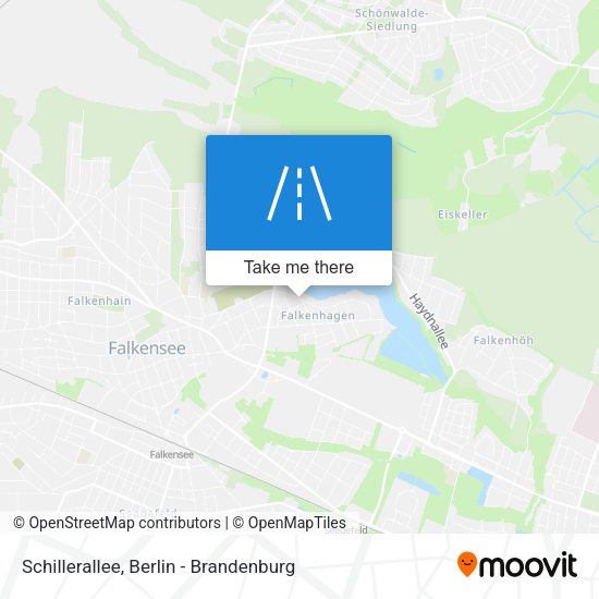 Schillerallee map