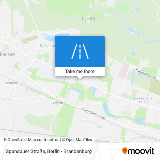 Spandauer Straße map