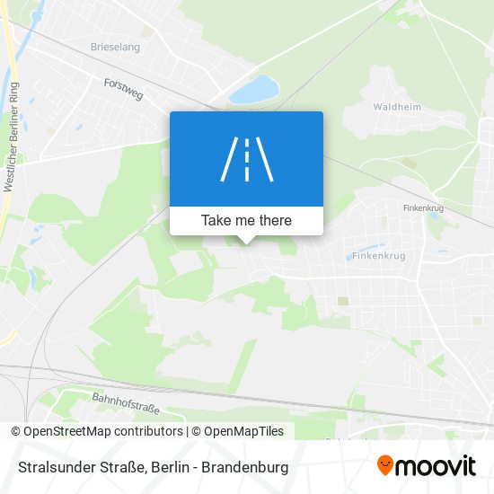 Карта Stralsunder Straße