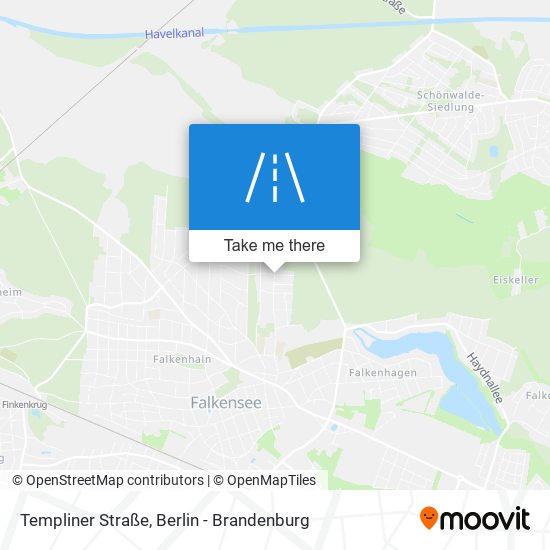 Templiner Straße map