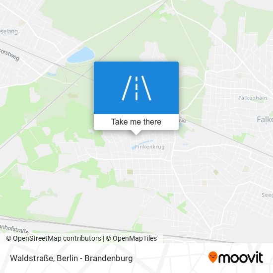 Waldstraße map