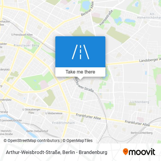 Arthur-Weisbrodt-Straße map
