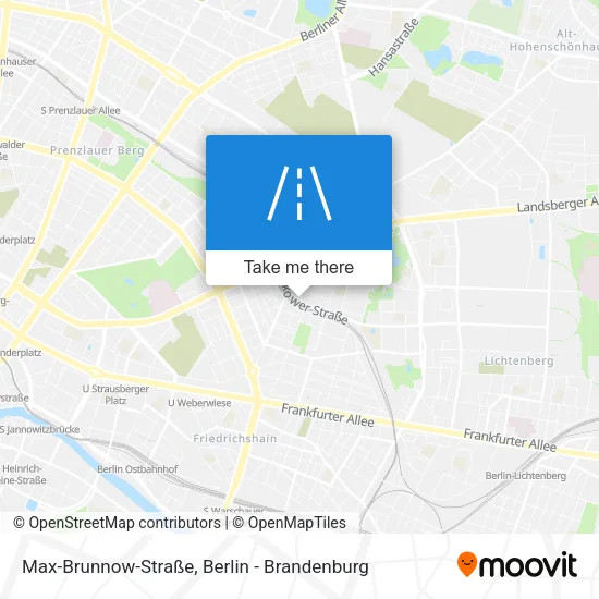 Карта Max-Brunnow-Straße