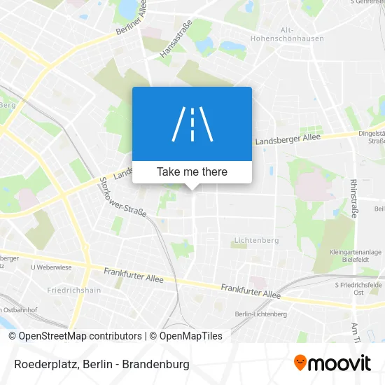 Карта Roederplatz