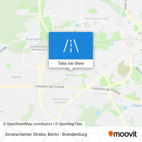 Amsterdamer Straße map