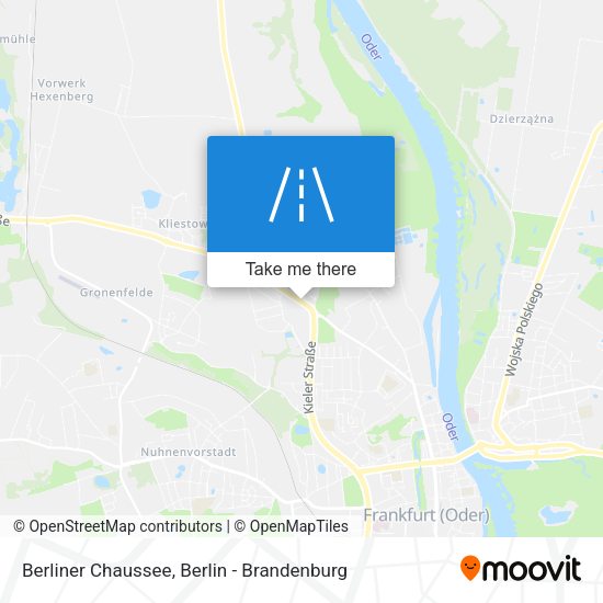 Berliner Chaussee map