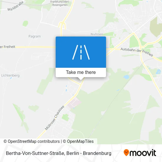 Карта Bertha-Von-Suttner-Straße