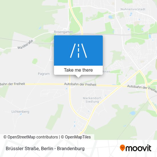 Brüssler Straße map