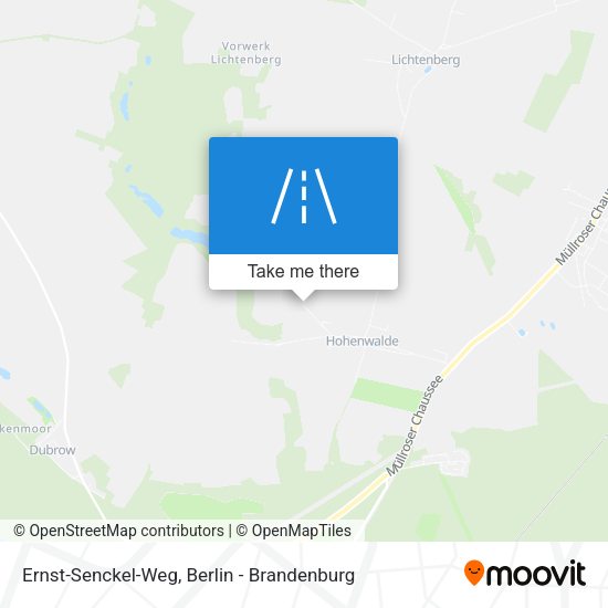 Ernst-Senckel-Weg map