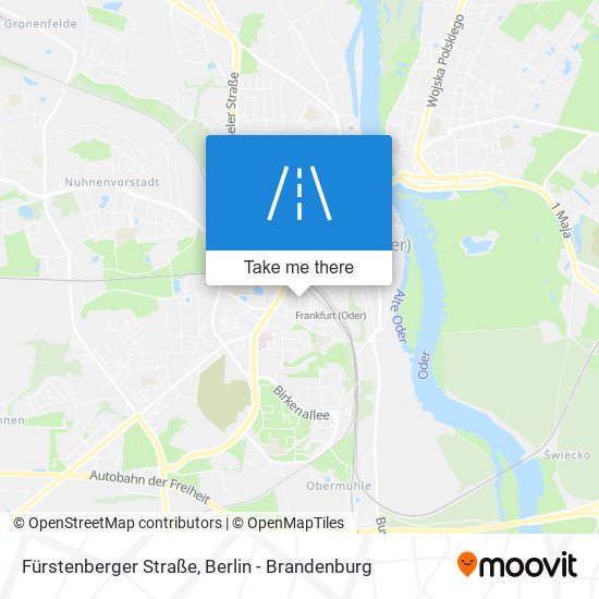 Fürstenberger Straße map