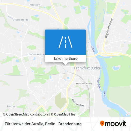 Fürstenwalder Straße map