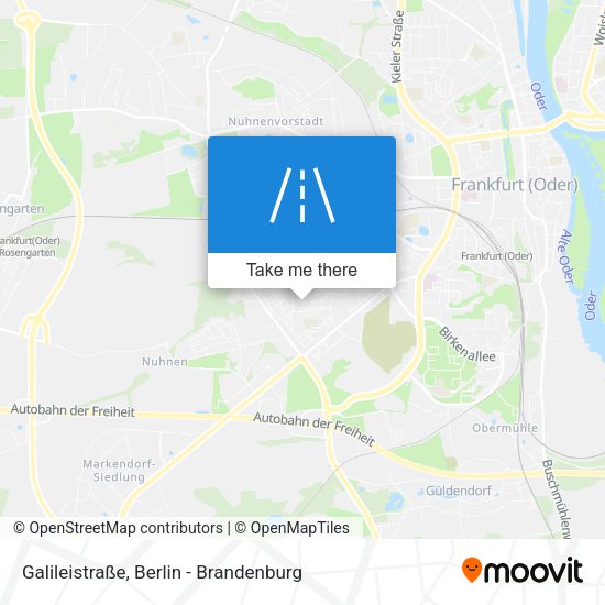 Galileistraße map