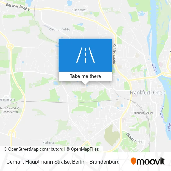 Карта Gerhart-Hauptmann-Straße