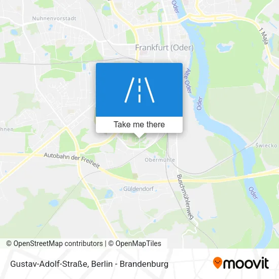 Карта Gustav-Adolf-Straße