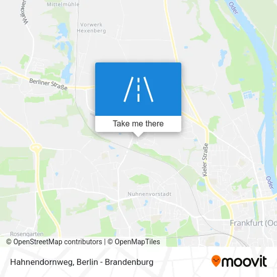Карта Hahnendornweg