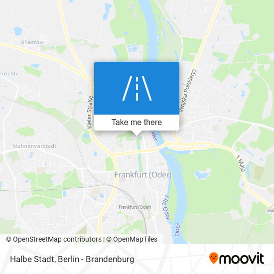Halbe Stadt map