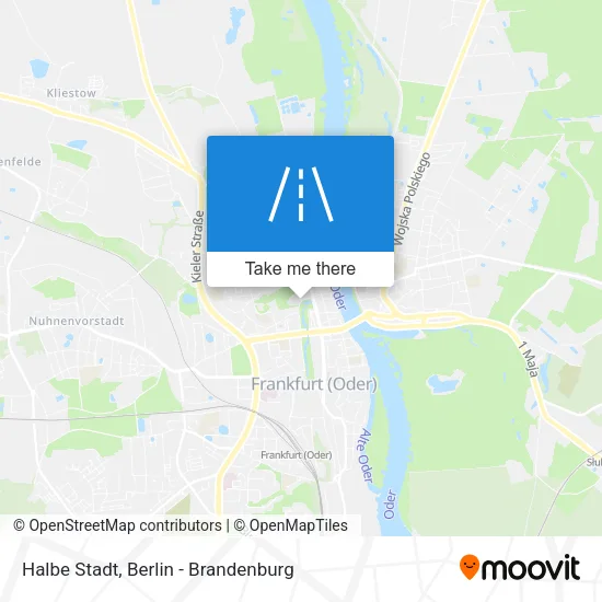 Карта Halbe Stadt