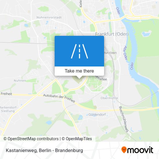 Kastanienweg map