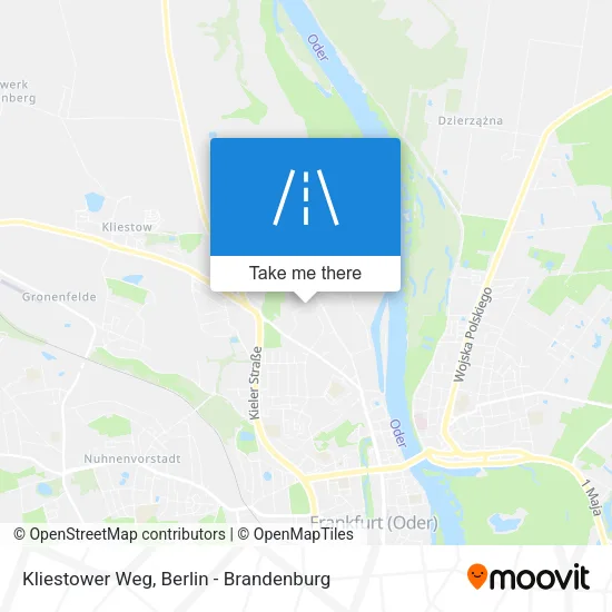 Карта Kliestower Weg