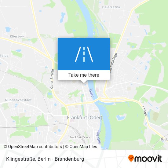 Klingestraße map