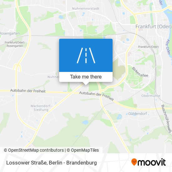 Lossower Straße map