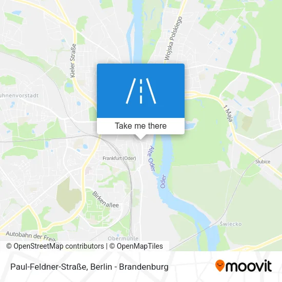 Карта Paul-Feldner-Straße
