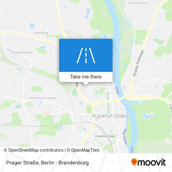 Карта Prager Straße